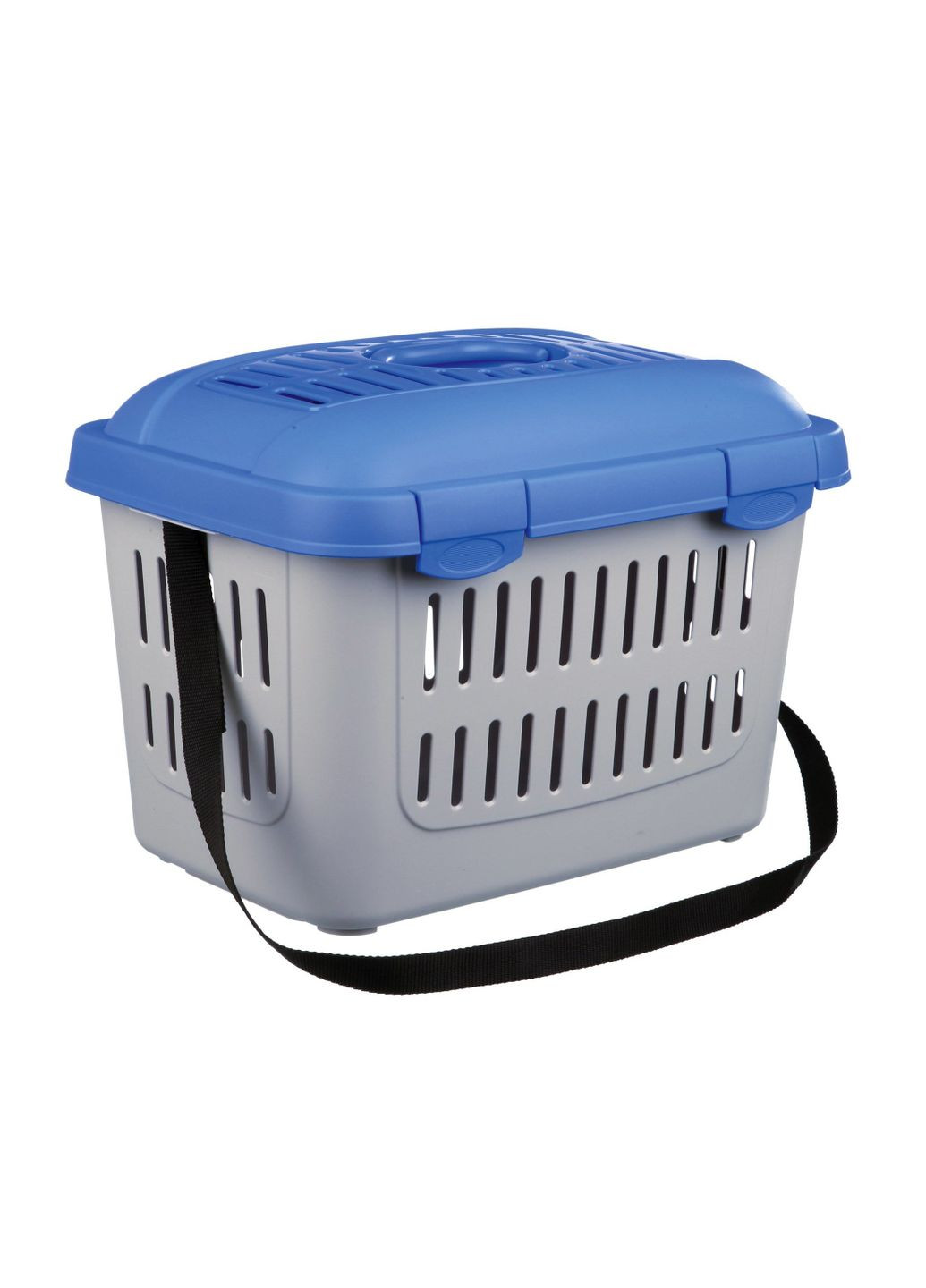 Переноска для собак і кішок Midi-Capri 44 х 33 х 32 см до 5 кг Синя із сірим (4011905039794) Trixie (313239362)