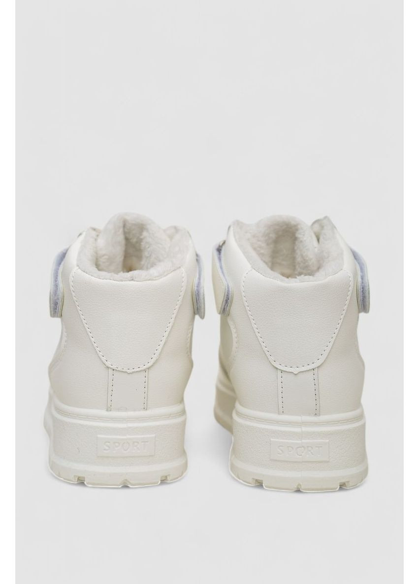 Кроссовки женские зимние на меху,, 248RMB05 Ager белые всесезоны (369973547)