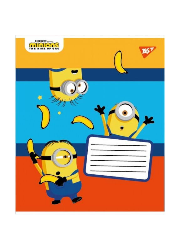 Тетрадь 12_л. клетка " " / Minions2 Yes (342415773)