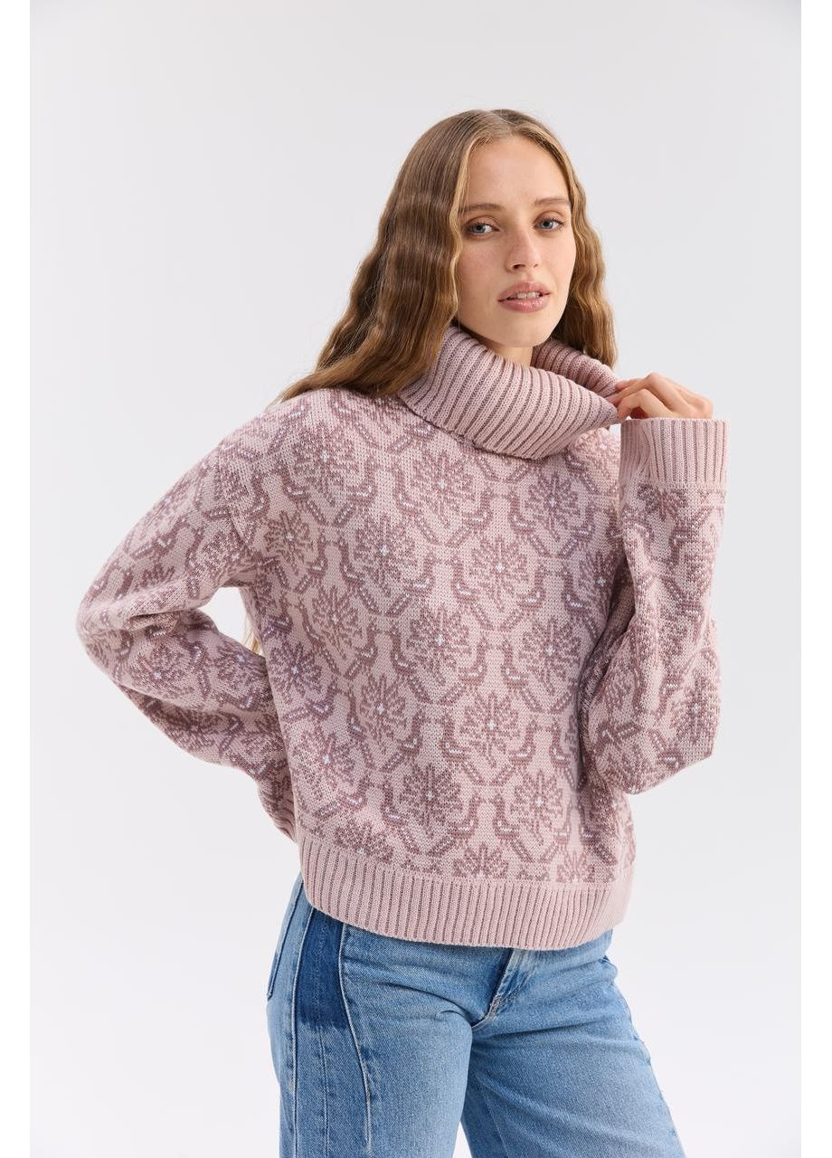 Пудровий демісезонний светр "мар'яна" MEREZHKA