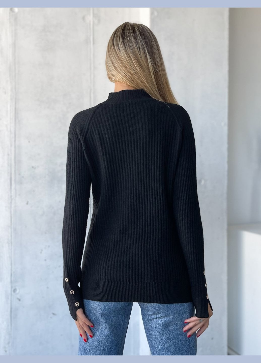 Черный зимний свитера Magnet WN20-578
