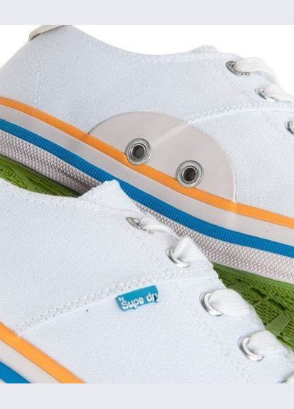 Белые мужские кеды Superdry