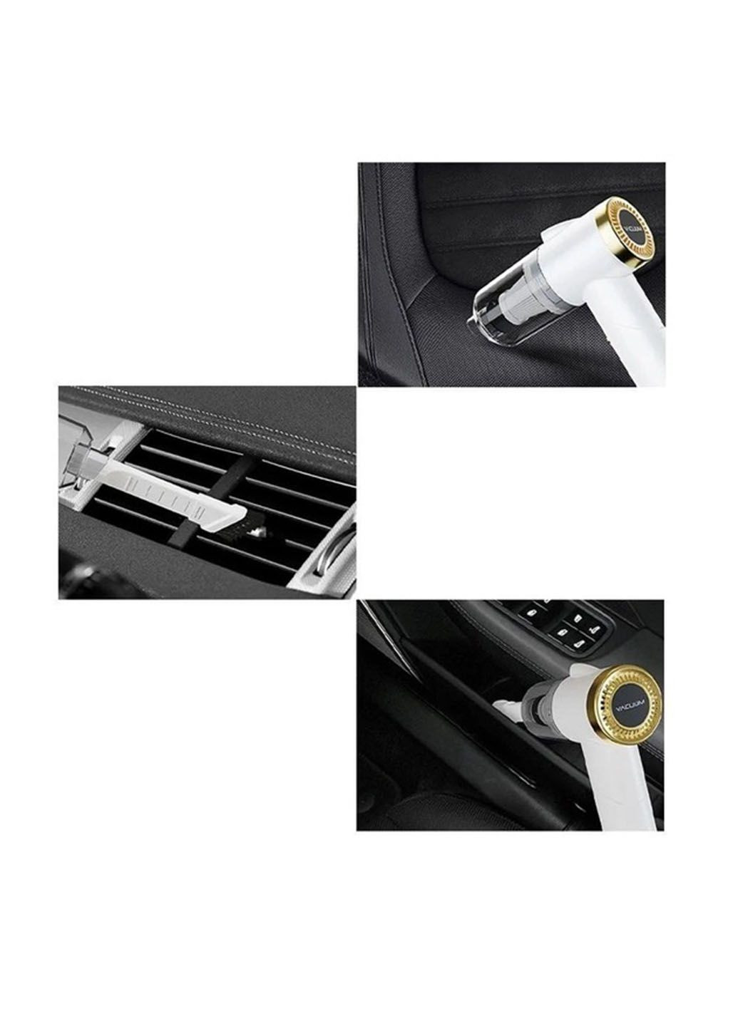 Потужний ручний автомобільний пилосос Winso Car Cleaner 9000 Pa портативний акумуляторний з підсвічуванням, заряд від USB Good Idea q8 (290683403)