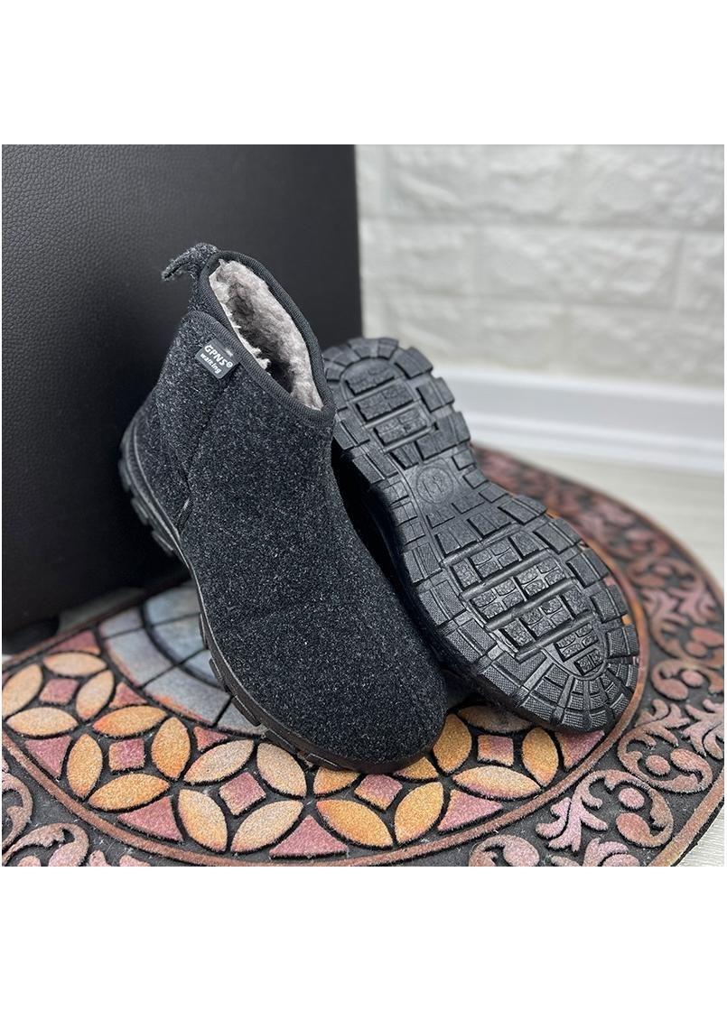 Чоловічі зимові бурки на липучці VS-0010103-2 Сірі Gipanis (312539250)