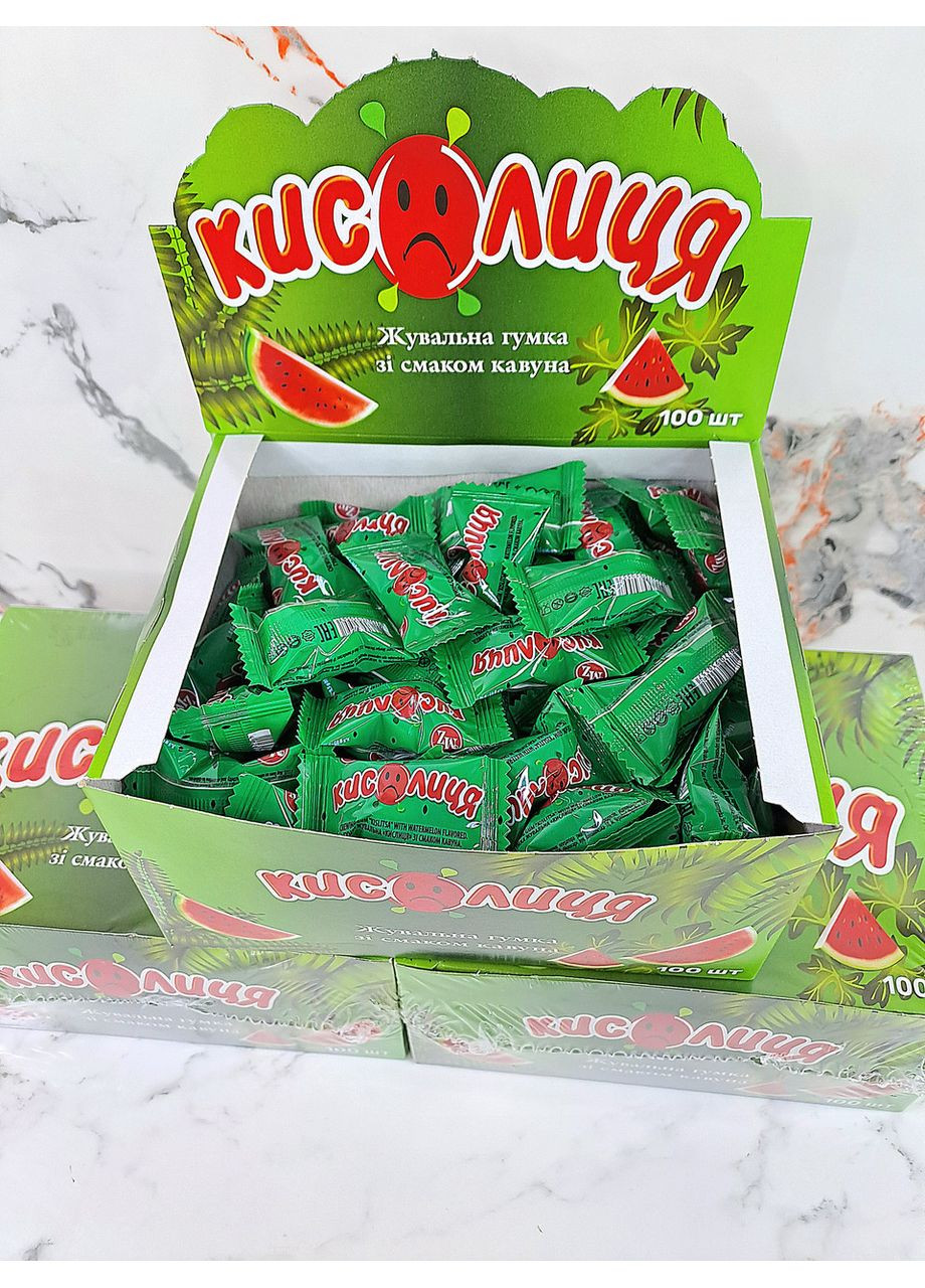 Жевательная резинка "Кислица" Арбуз 350гр No Brand (388232163)