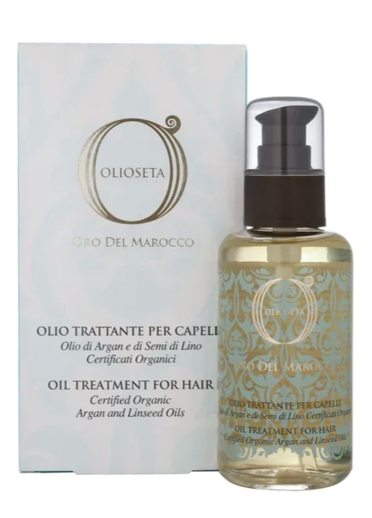 Масло-уход для волос с маслом арганы и маслом семян льна OLIOSETA ODM 100 мл Barex (333972822)