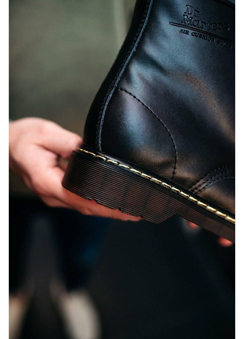 Черевики чоловічі Dr. Martens 1460 Black 11822006 Доктор Мартинс (Хутро) No Brand (366072201)