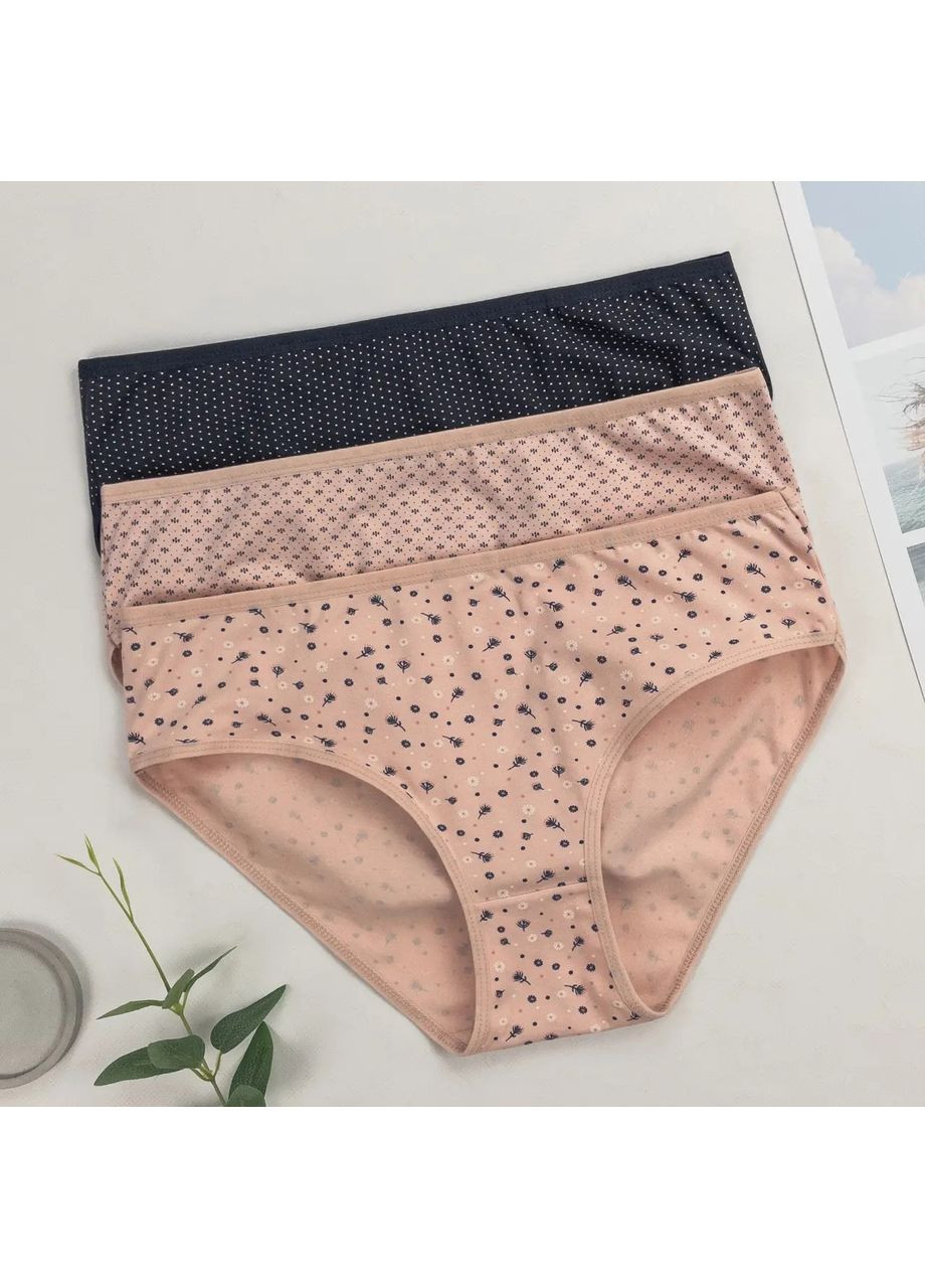 Трусики-слип женские тройки 3 шт Dominant (355890349)