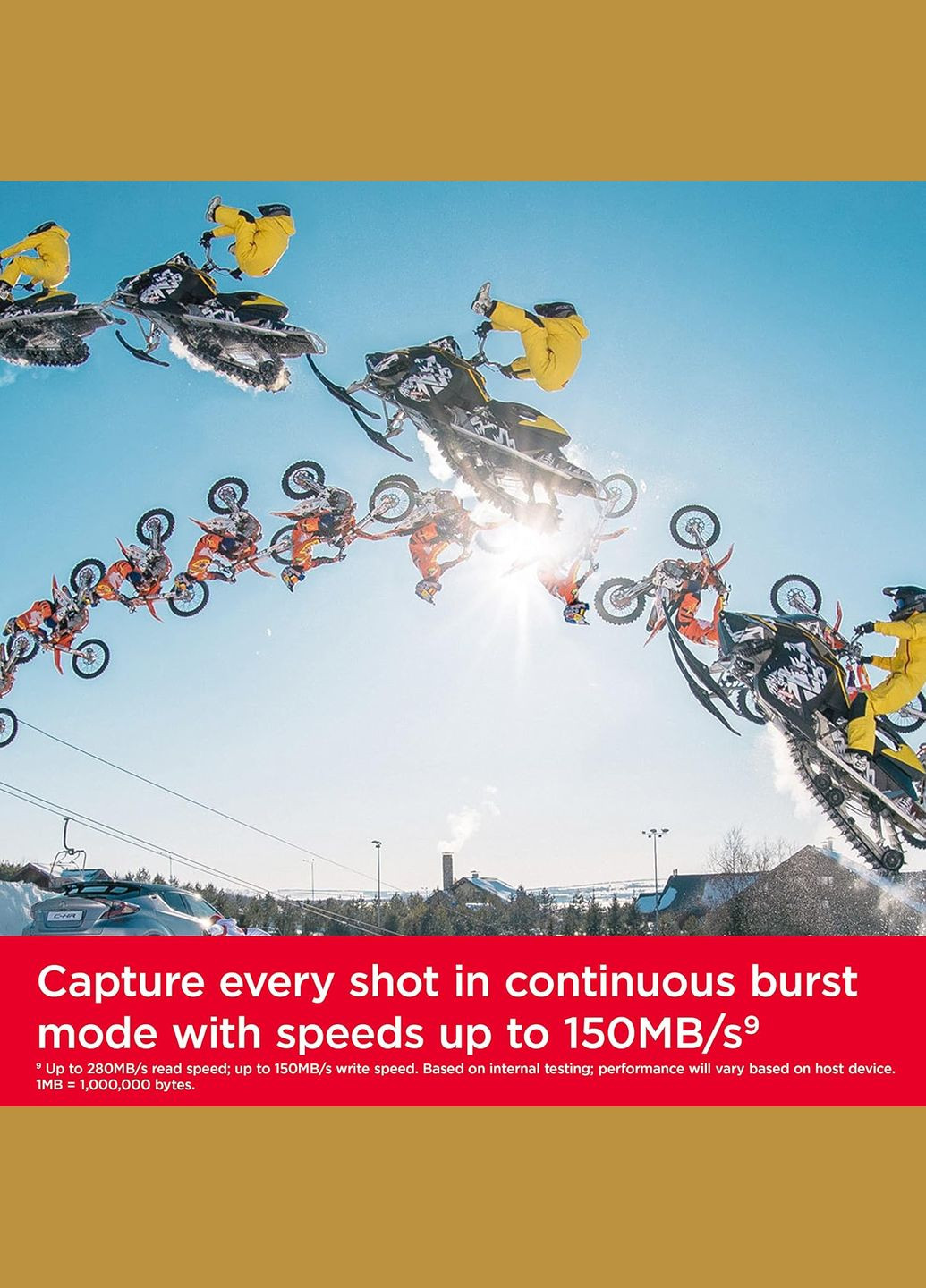 Карта памяти SD 256GB C10 UHS-II U3 R280/W150MB/s Extreme Pro V60 SanDisk (322843503)