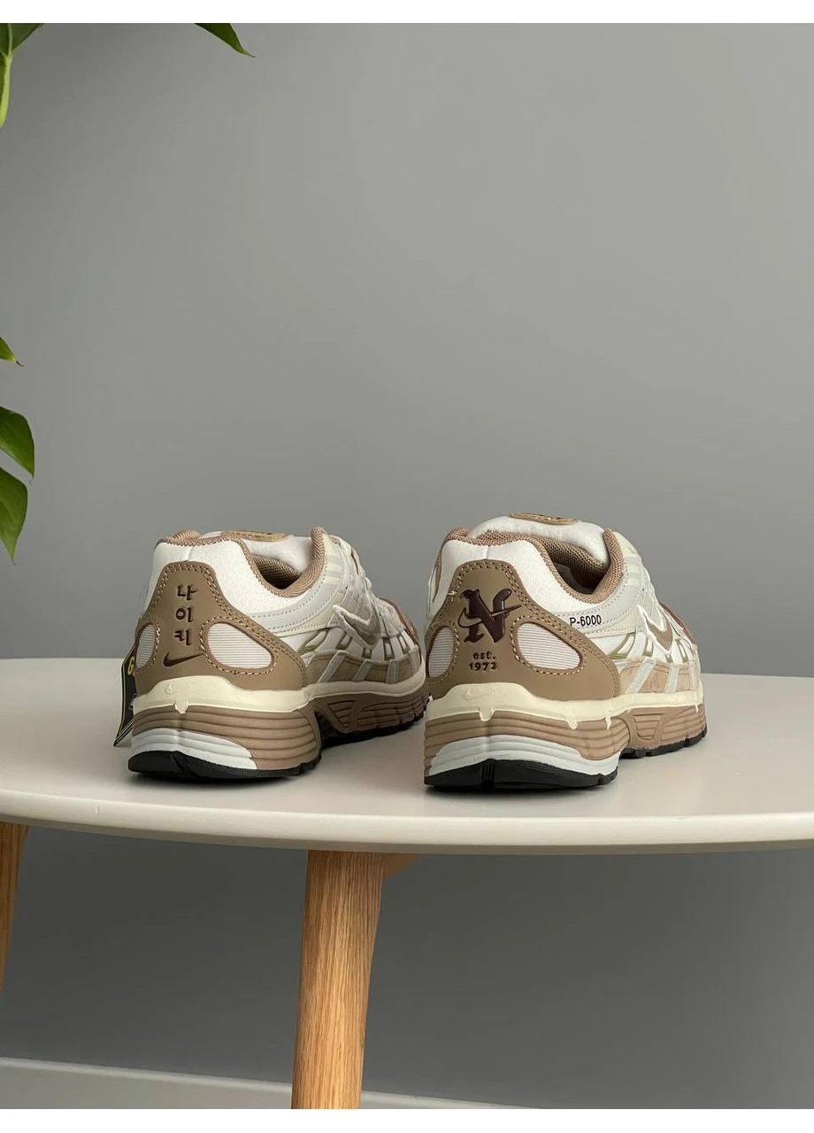 Кросівки жіночі і чоловічі Nike P-6000 Hangul Day Gore-Tex | Найк Р-6000 коричневі No Brand коричневі демісезони (381948507)