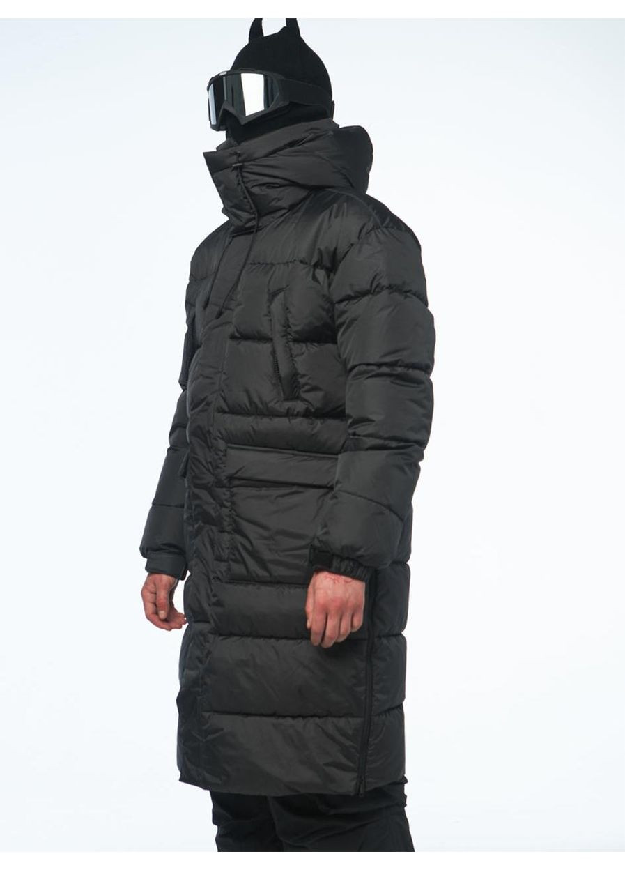 Черный зимний Пуховик Vakko