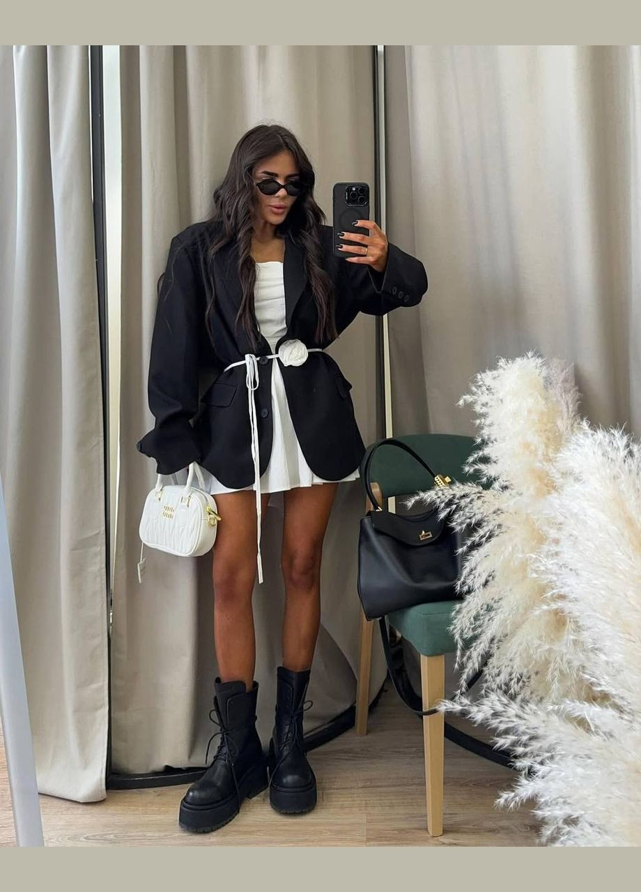 Оверсайз піджак з поясом Adelante (329902052)