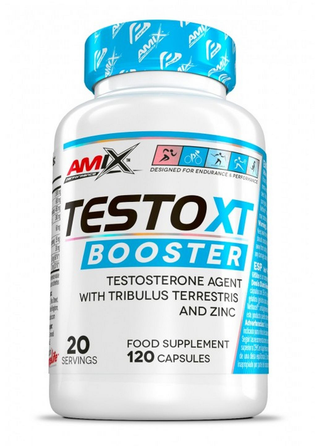 Стимулятор тестостерону Nutrition Performance TestoXT Booster, 120 капсул Amix Nutrition (293420328)