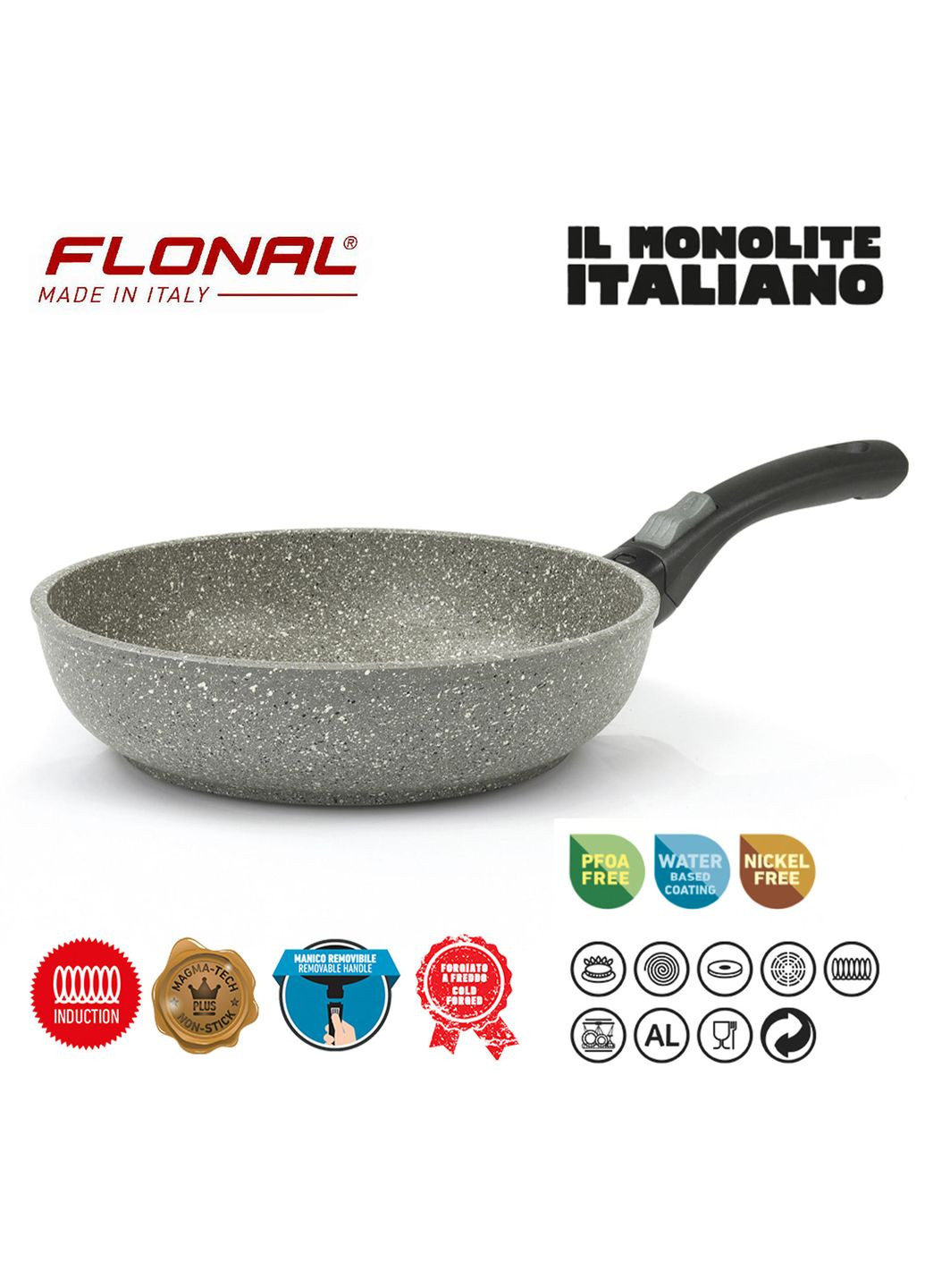 Сковорода Monolite 20 см (MOIPB2090) Flonal (315936961)