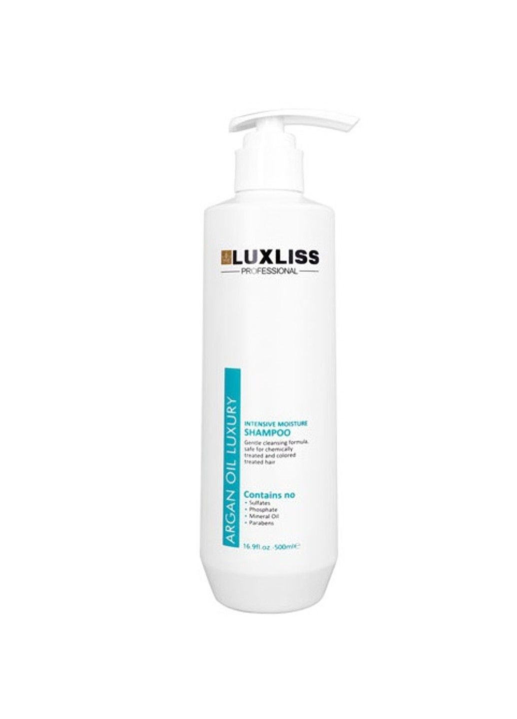 Увлажняющий аргановый шампунь Intensive Moisture Shampoo 250 мл Luxliss (285272365)