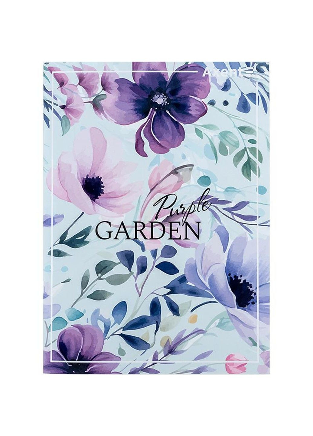 Зошит для записів у м'якій обкладинці на скобі. А4, 96 аркушів у клітинку. Софт тач покриття 4782-6 Axent (305572808)