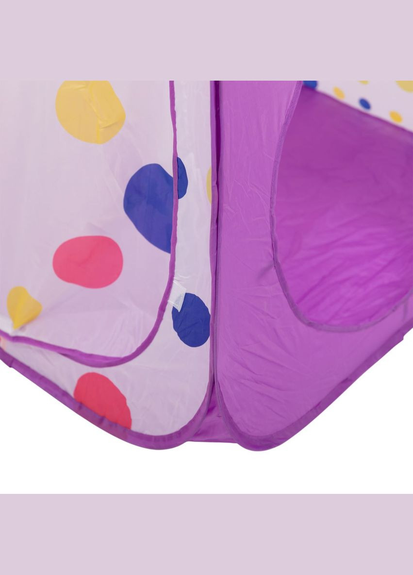 Палатка детская 3 в 1 70×70×90 см игровая палатка с туннелем и бассейном Фиолетовый HP-S-4NDV LUGI (370707695)