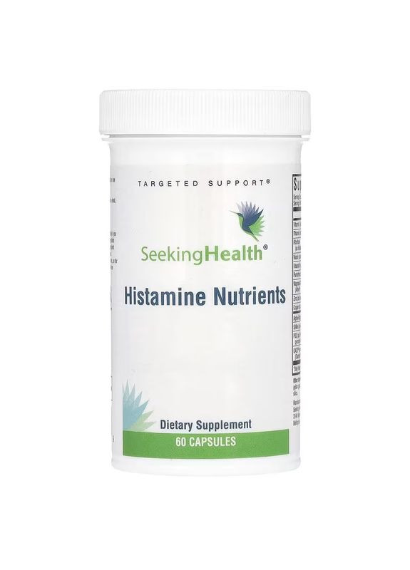Гистаминовые питательные вещества, Histamine Nutrients,, 60 капсул Seeking Health (322741175)