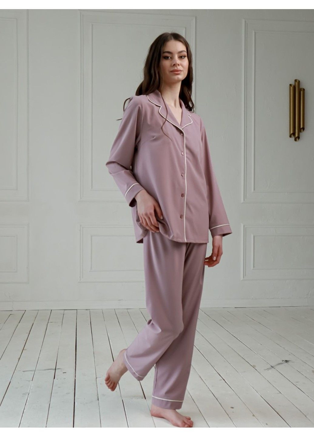 Кофейная 2188 lilu жакет женский Komilfo