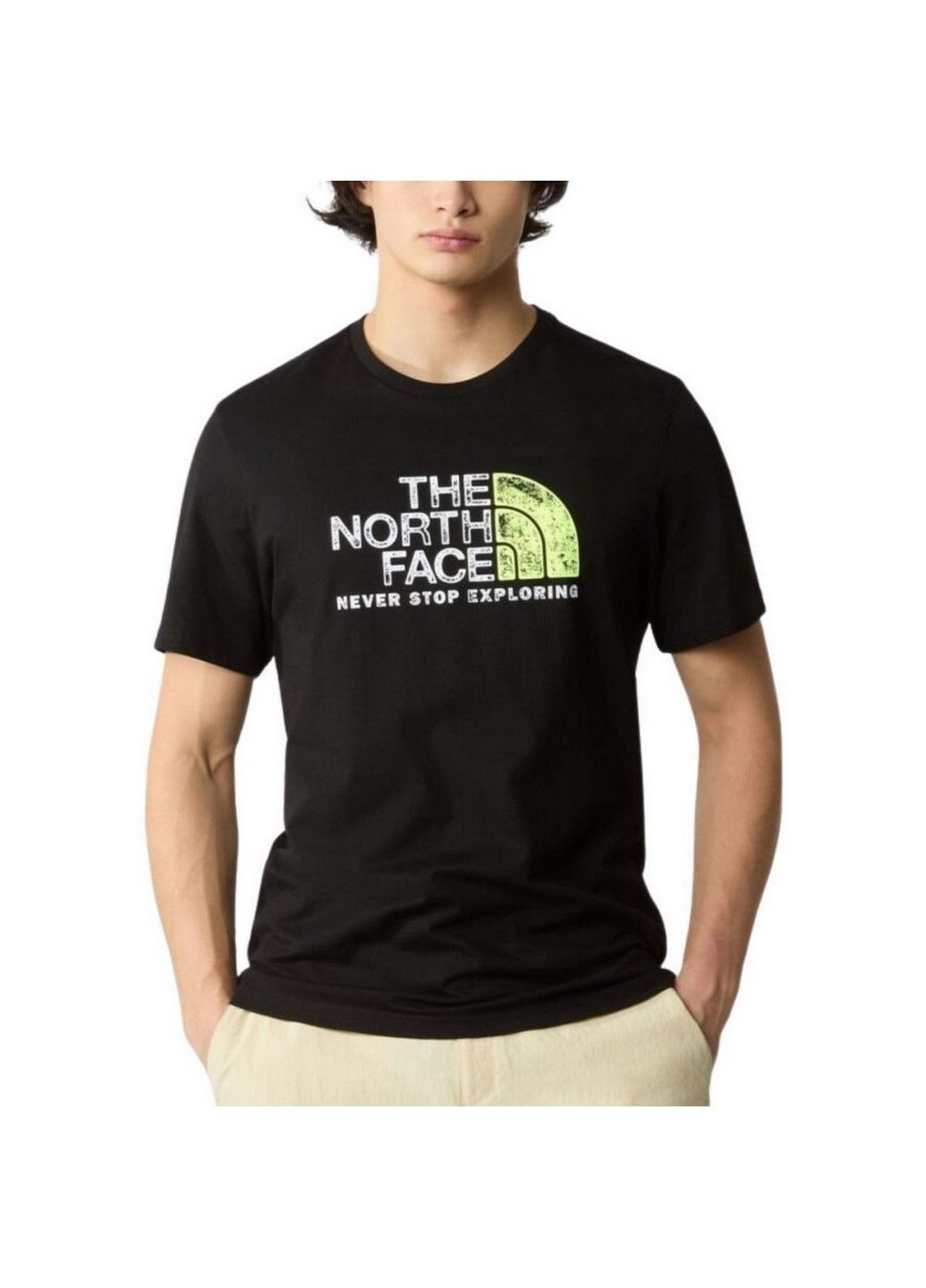Черная футболка s/s rust 2 te nf0a4m68h211 The North Face