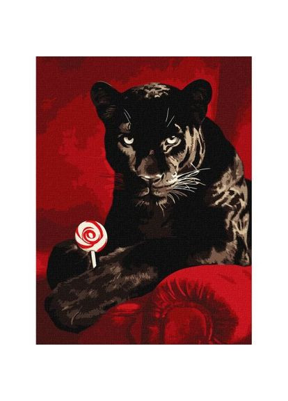 Картина за номерами "Солодкий погляд" 30х40 см Ідейка (369785973)