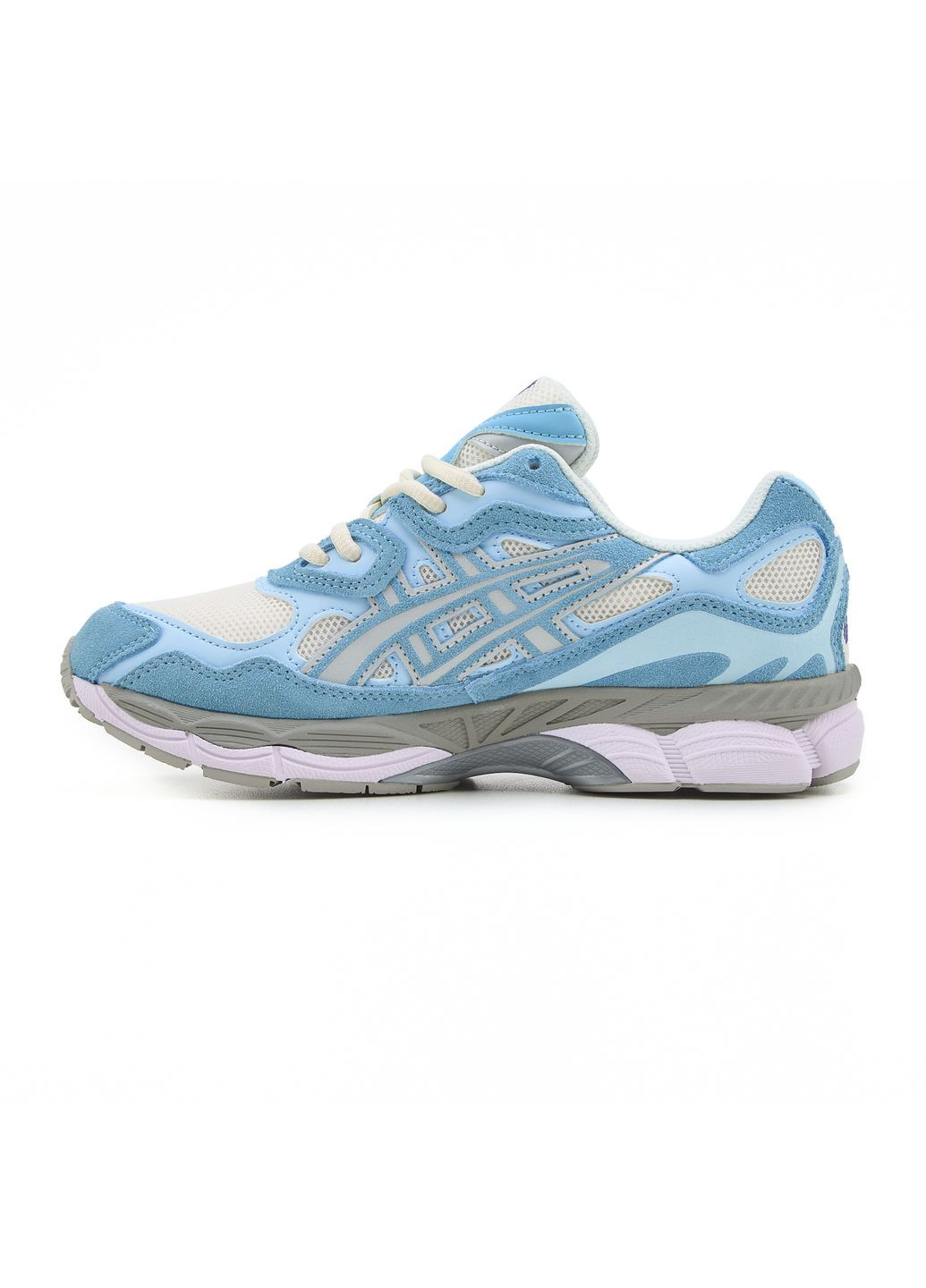 Цветные демисезонные кроссовки мужские asics gel-nyc cream arctic sky асикс гель нюк No Brand