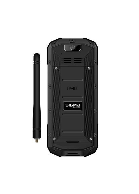 Мобильный телефон (4827798466612) Sigma X-treme PA68 WAVE Black (326595511)