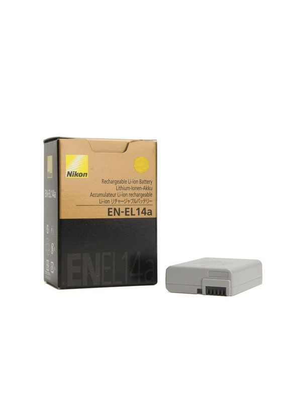 Аккумулятор для фотоаппаратов D3100, D3200, D3300, D3400, D5100, D5200, D5300, D5500, D5600 - EN-EL14a Nikon (369558432)