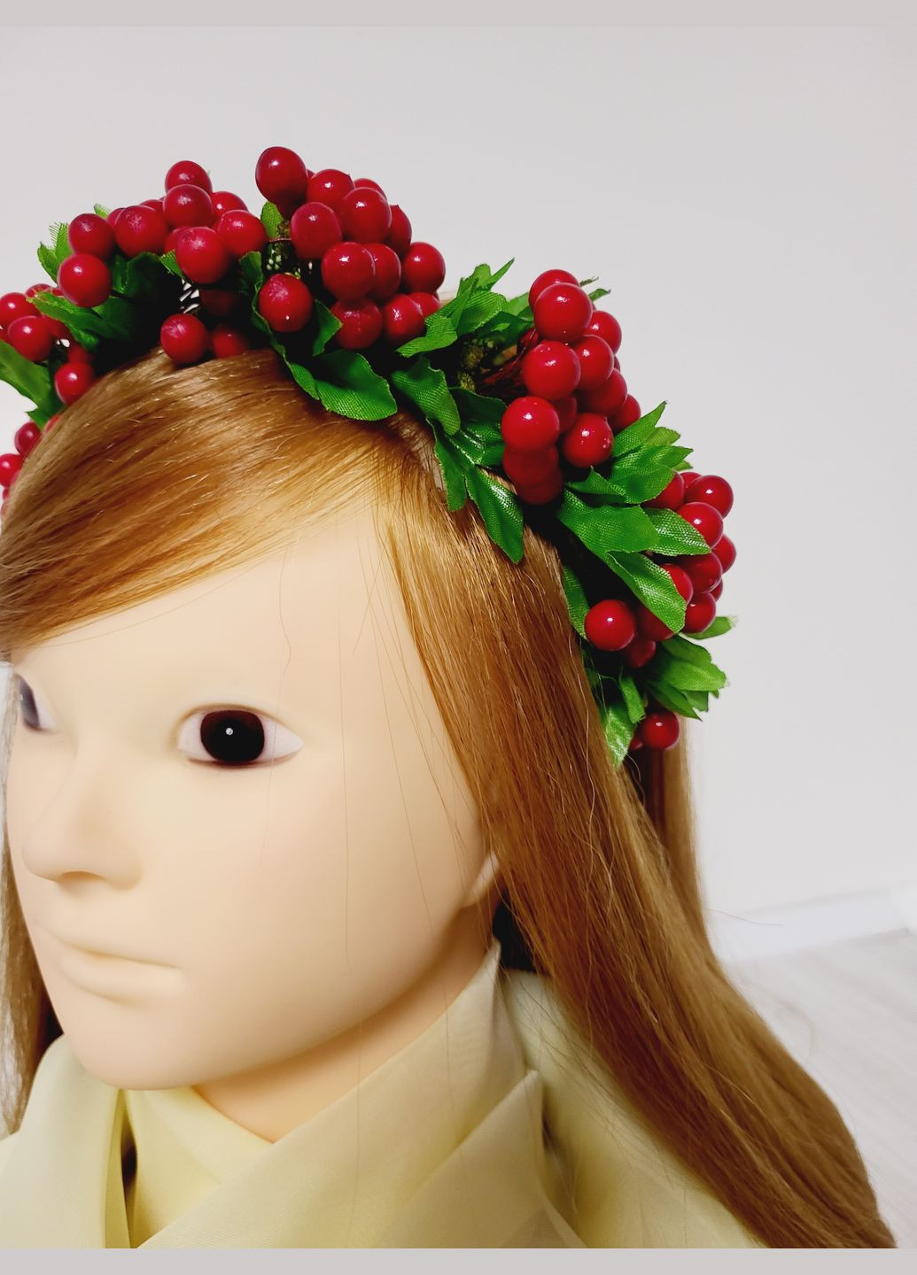 Венчик-обруч на голову ручной работы Калиновый Hand Made (317257061)