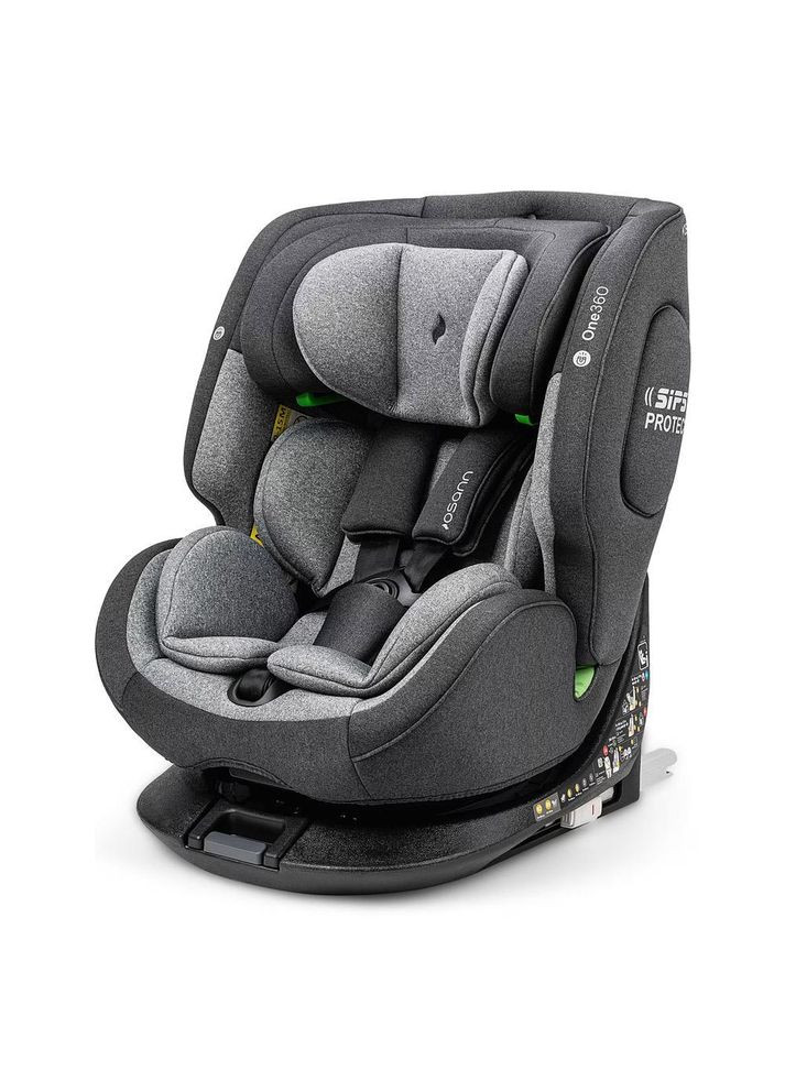 Автокрісло One360 i-Size г. 0/1/2/3 0-36 кг Universe Grey, 108-301-252 Osann (367983386)