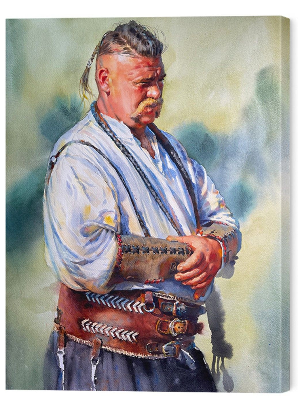 Картина на холсте Казак с кнутом No Brand (324106525)