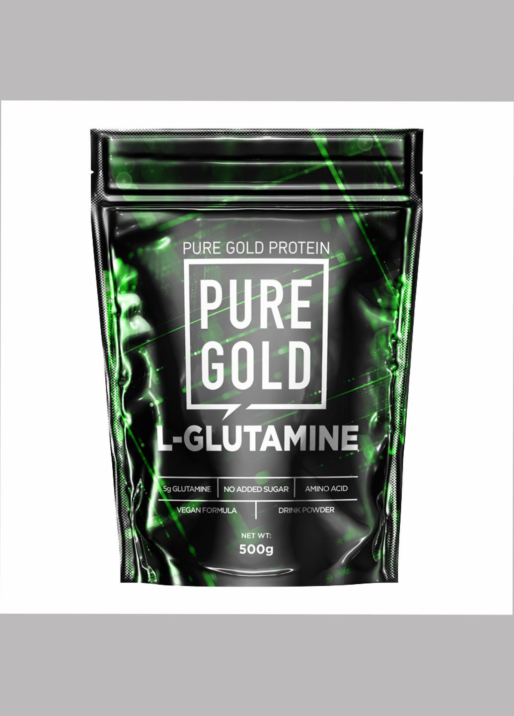L-глютамин Pure Gold 100% Glutamine - 500g (Mango) Pure Gold Protein (318562200)