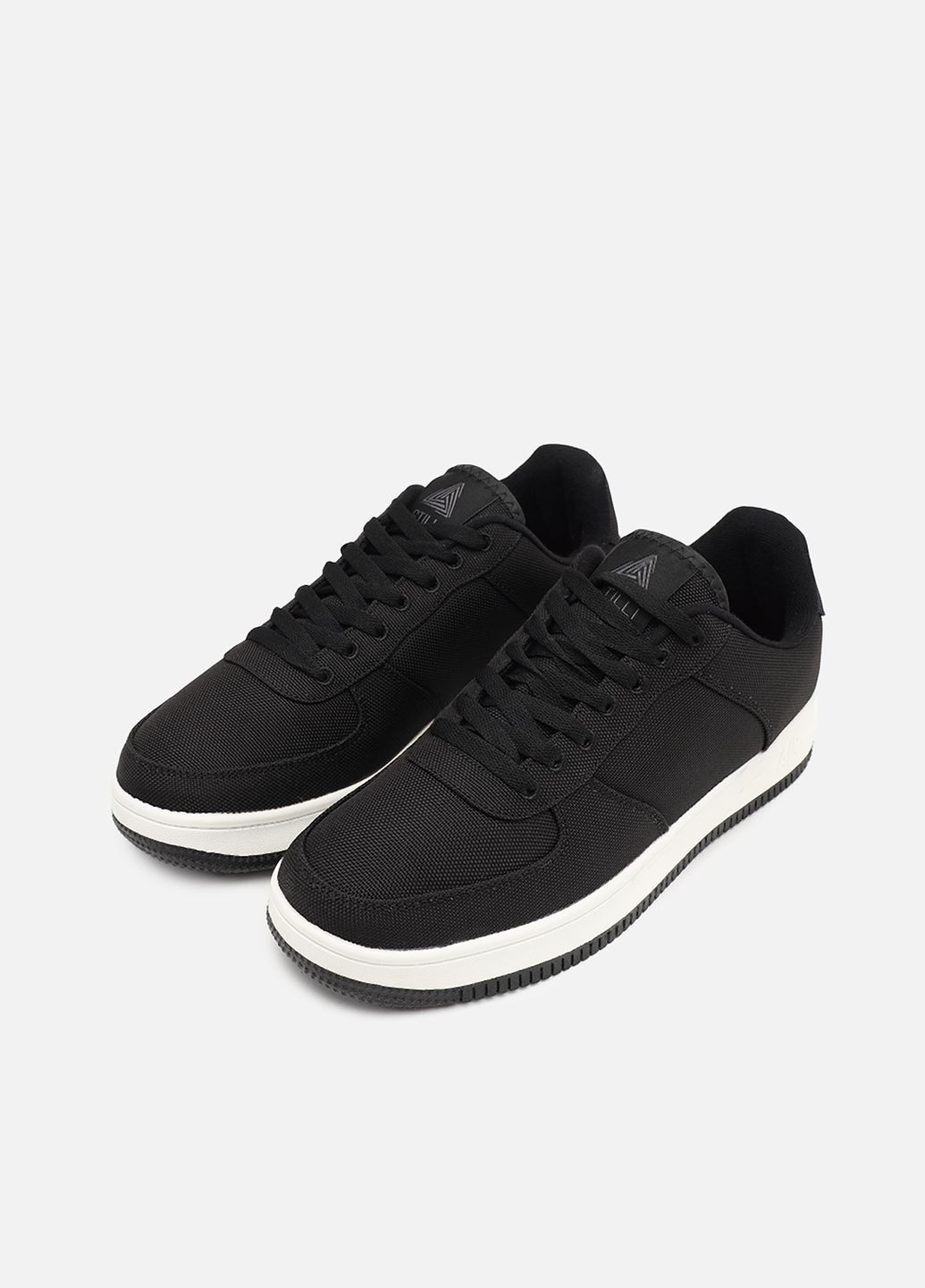 Черные кеды на плоской подошве мужские цвет черный cb-00273252 Stilli