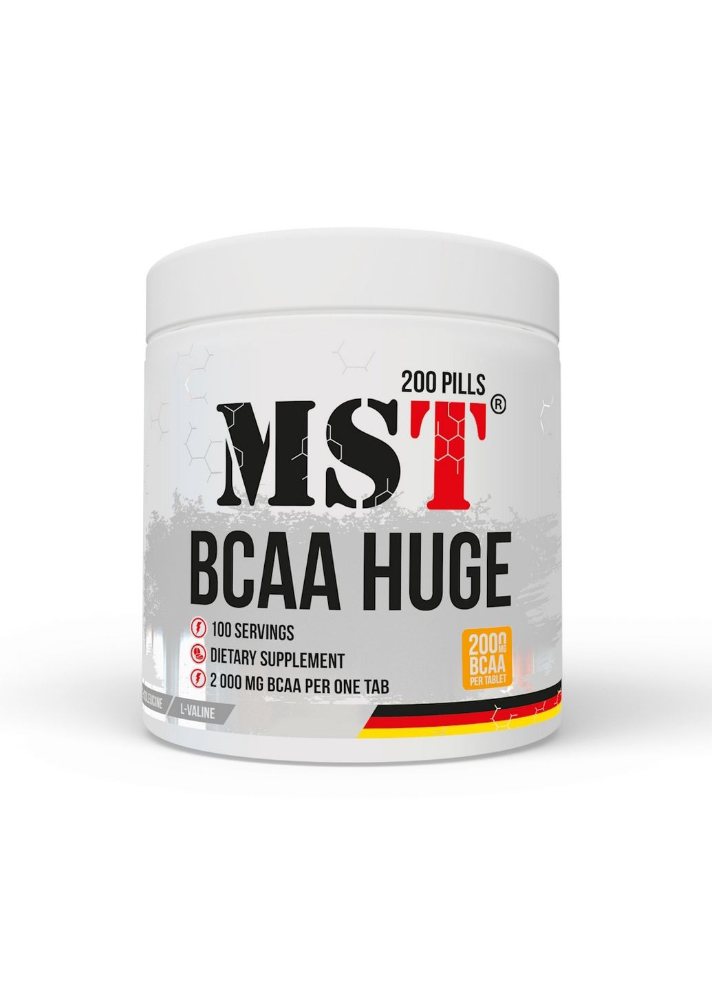 Аминокислота BCAA BCAA Huge, 200 таблеток MST (293481012)