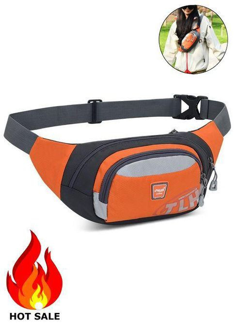 Поясная сумка слинг Tanluhu . 4,5л. 37х15х8см. Черная. Сумка бананка. Bd Sport (311222354)