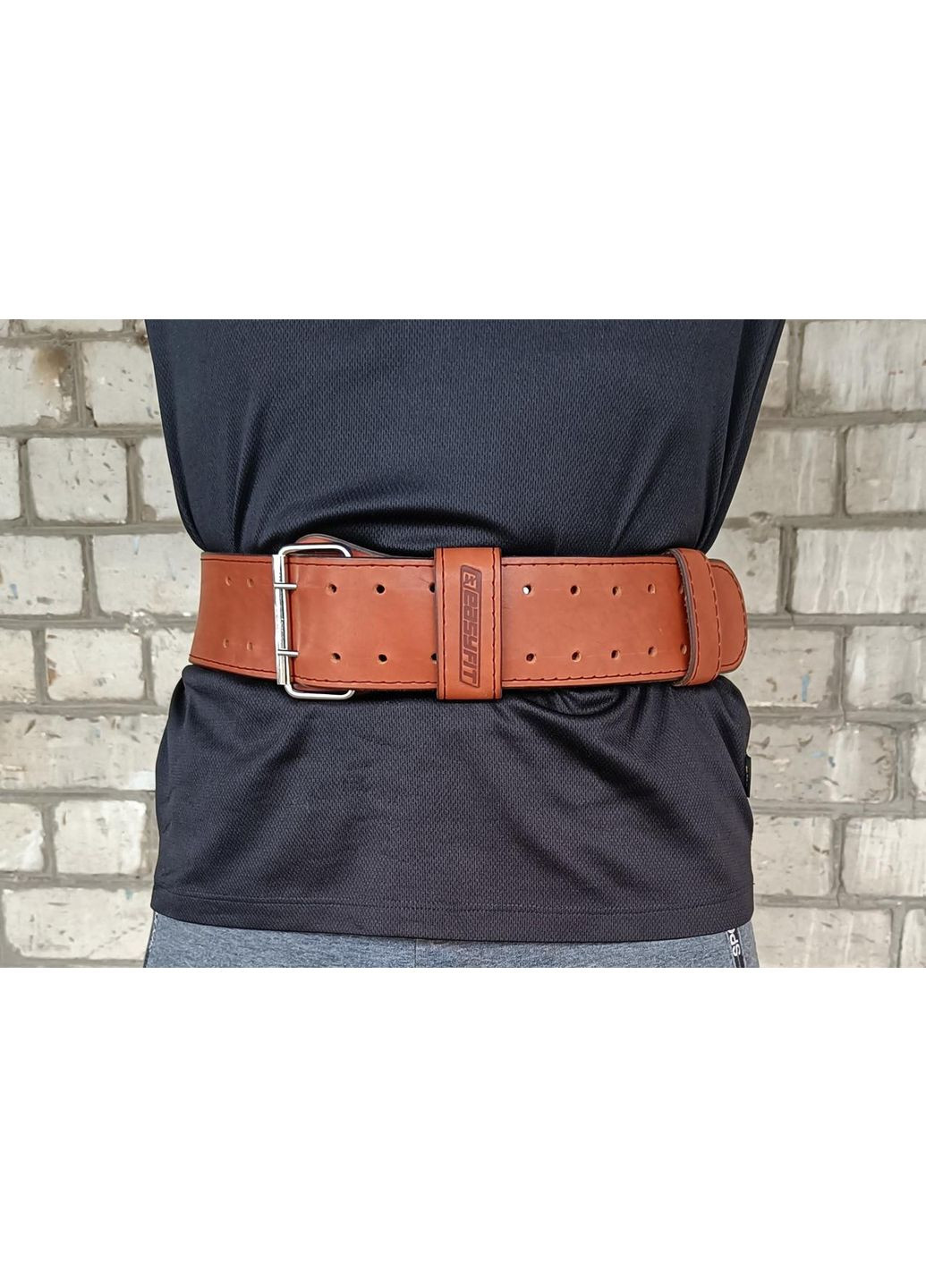 Пояс атлетический DeciBelt (кожа) EasyFit (362497466)