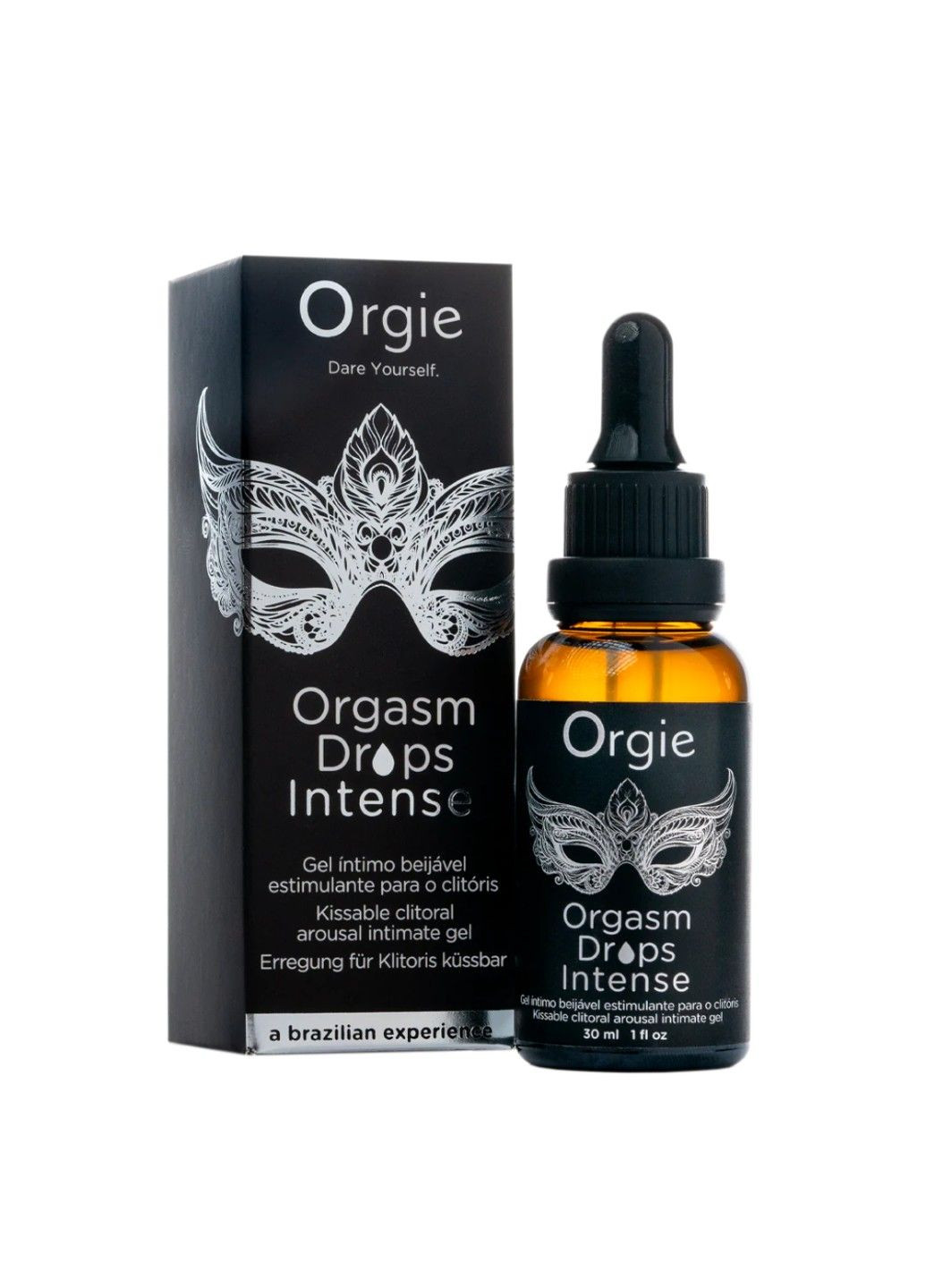 Возбуждающие капли для клитора ORGASM DROPS INTENSE, 30 мл интенсивное действие Orgie (329447381)