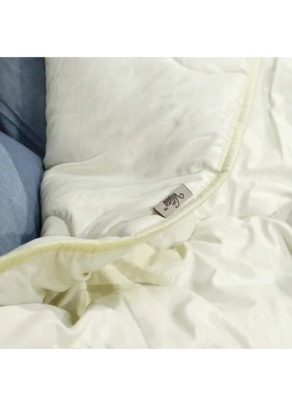 Одеяло полуторное шерстяное Comfort 21379 140x205 см бежевое Viluta (364101880)