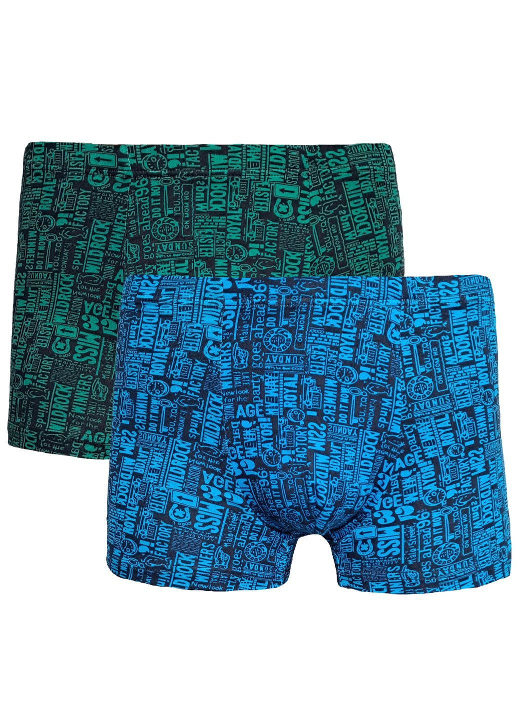 Труси чоловічі боксери 2 шт упаковка Tia Donat (1054) No Brand (369766321)