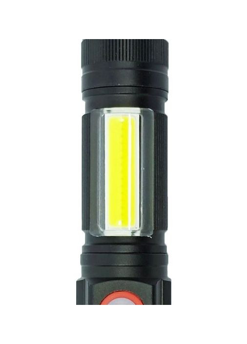 Карманный ручной аккумуляторный фонарь RB-244 фонарик с зумом P90+COB Zoom Micro-USB WD (297331798)