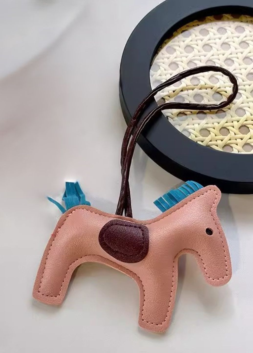 Брелок-підвіска в стилі Hermes Поні на сумку, косметичку, пенал No Brand (294754029)