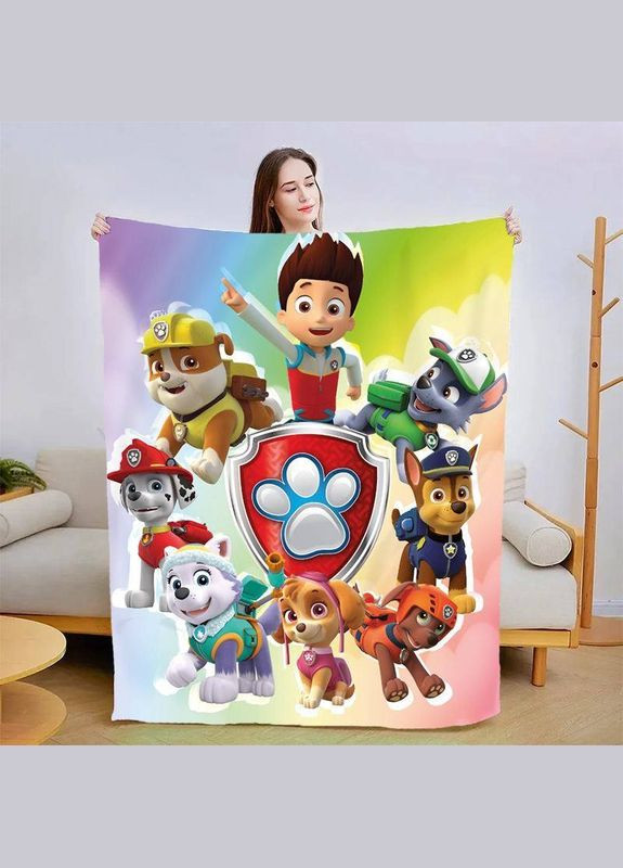 Плед 3D Щенячий патруль 13831 135х160 см FlexDress (364491618)
