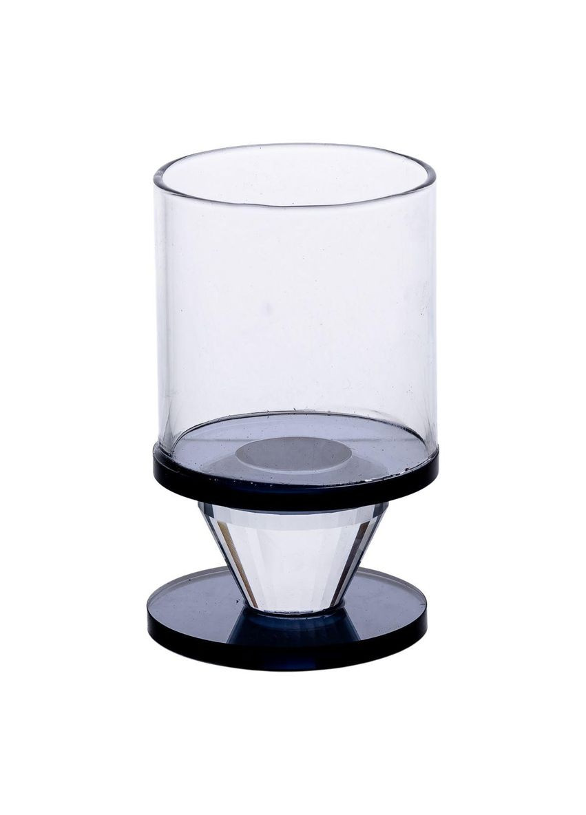 Підсвічник скляний 6×10 см на одну свічку підсвічник келих на ніжці декоративний HP-4-19S Yiwu (373995232)