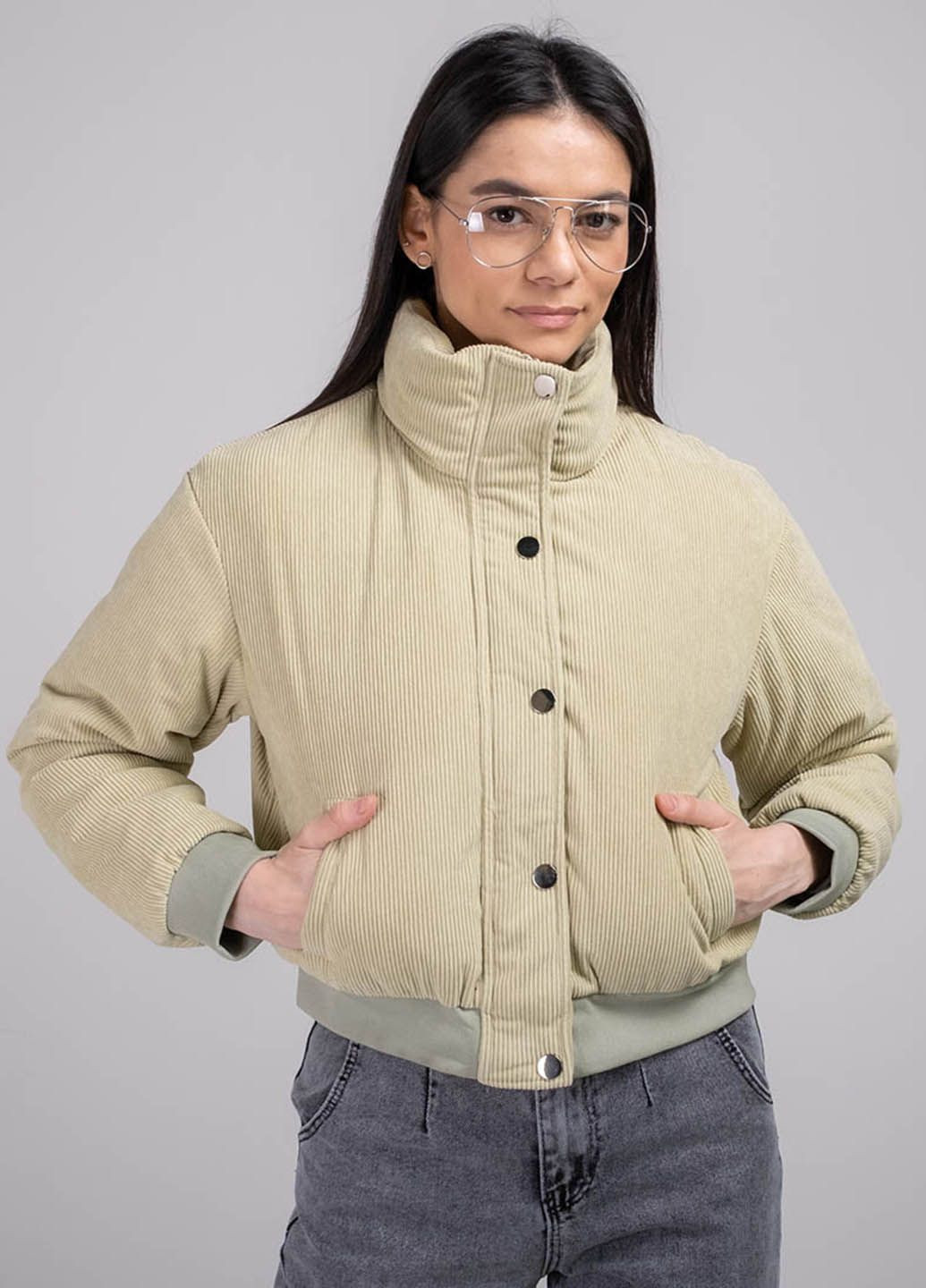 Салатова демісезонна куртка жіноча демісезонна 200215 Power