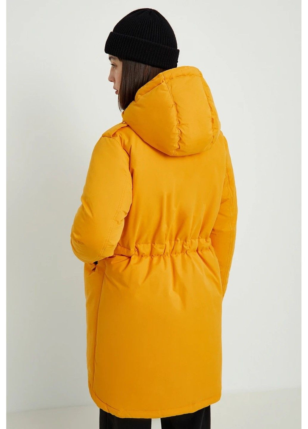 Жовтий зимній Пуховик Finn Flare
