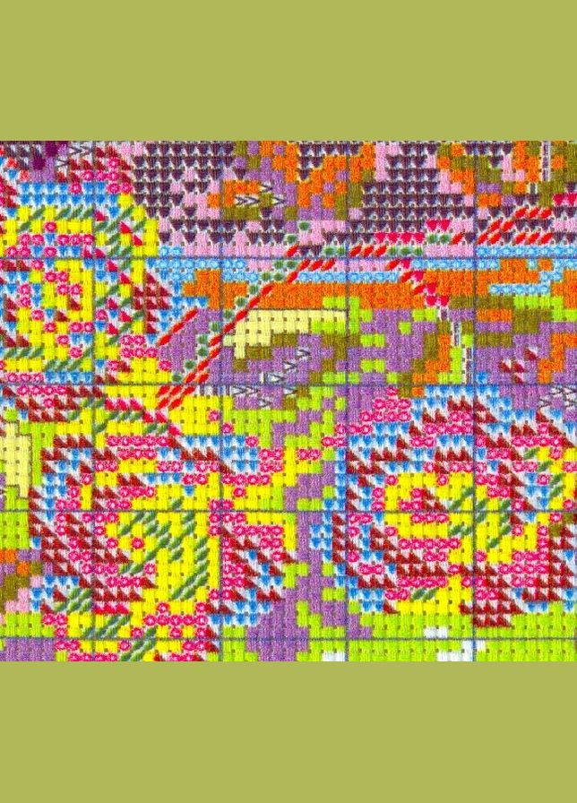 Набір для вишивання за нанесеною на канву схемою "Happy family". AIDA 14CT printed 35*45 см Joy Sunday (313614185)