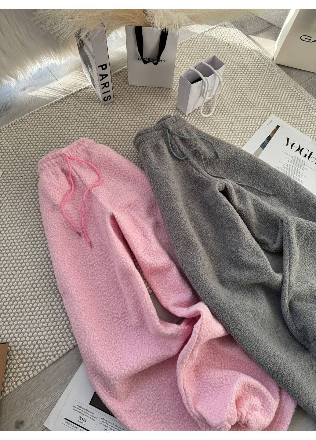 Штани 0797 букле на флісі Туреччина,куліси внизу щюштанин Україна (368804680)