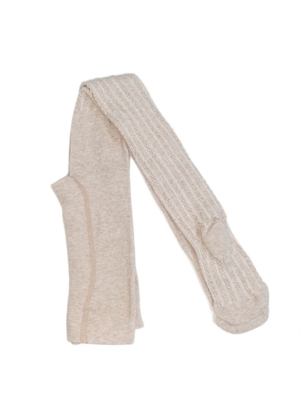 Колготки трикотаж; трикотаж ажурні для дівчинки 0665542-4 бежевий H&M (340646641)