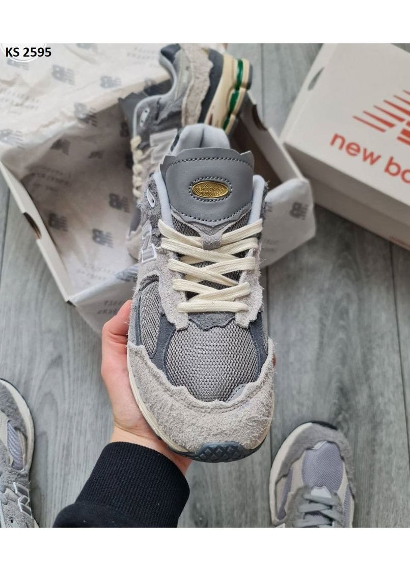 КРОССОВКИ ЖЕНСКИЕ NEW BALANCE 2002R 2002R PROTECTION PACK GRAY НЬЮ БЕЛАНС 2002R No Brand серые демисезоны (369388910)