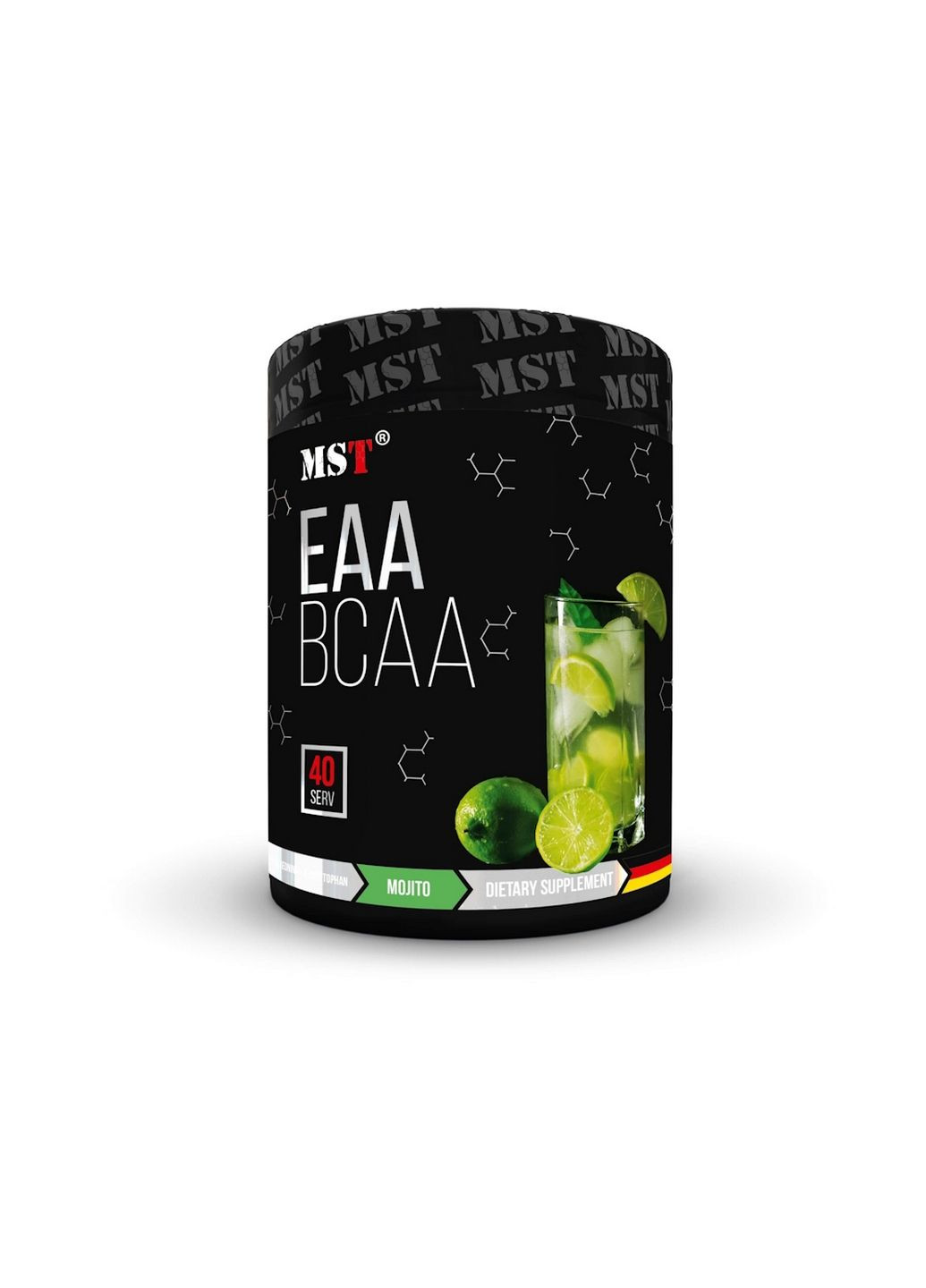 Аминокислота BCAA EAA Zero, 520 грамм Мохито MST (293420665)